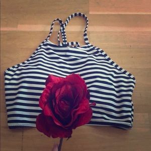 Stripes Bathing Suit Top
